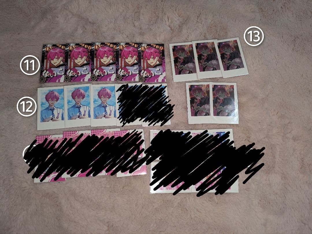 いれいすランダムチェキ風トレカ第7弾（初兎、if✖）