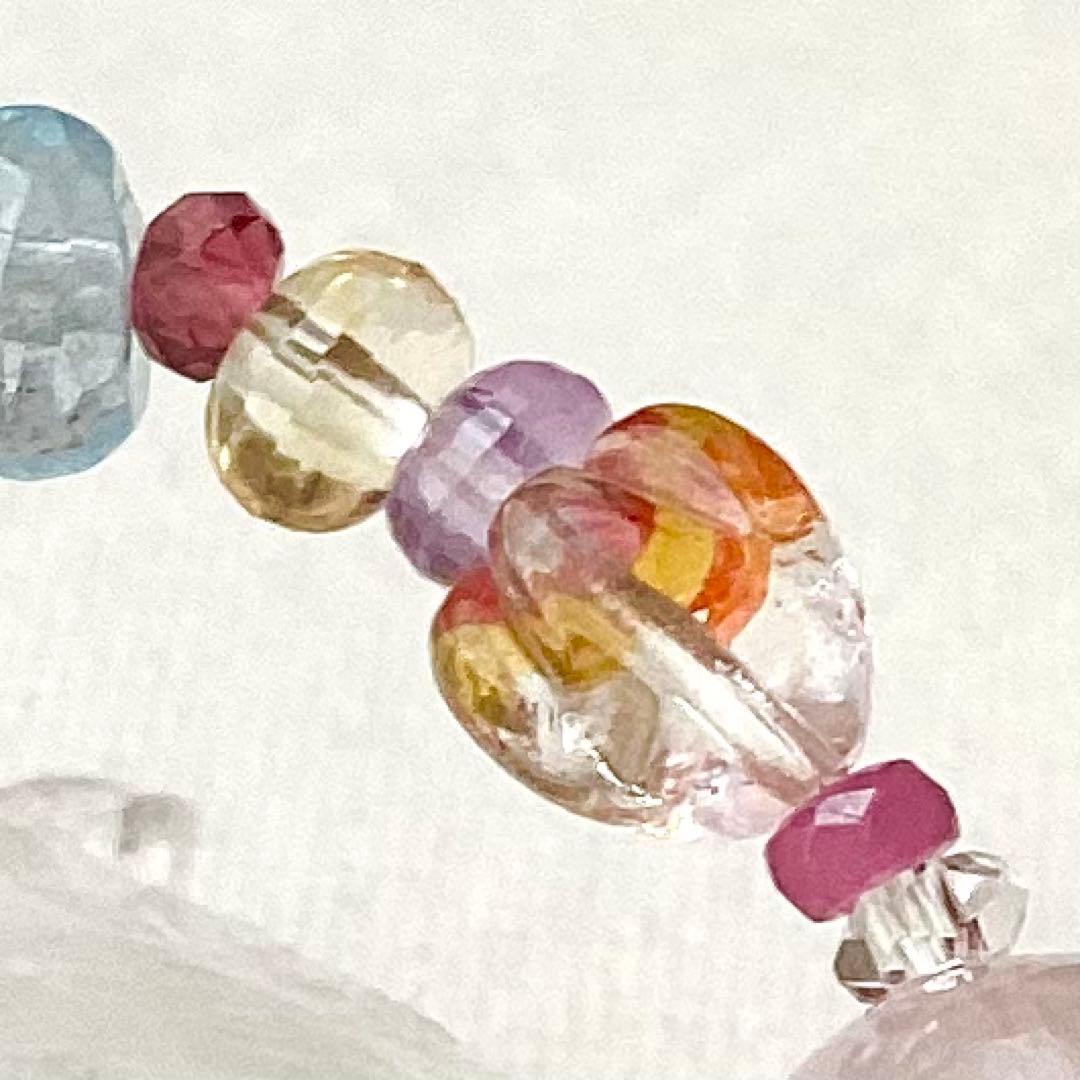 甘夏  ★天然石ブレスレット ♪ 358