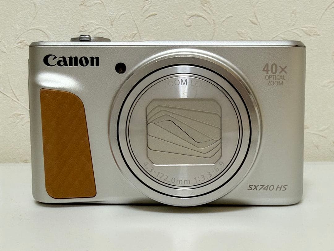 デジタルカメラCanon SX740 HS シルバー 40倍光学ズーム
