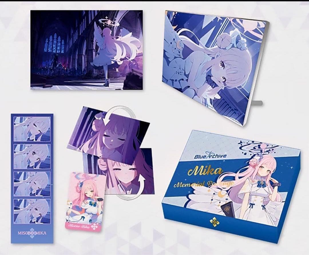 ブルーアーカイブ　ミカ　メモリアルパッケージ
