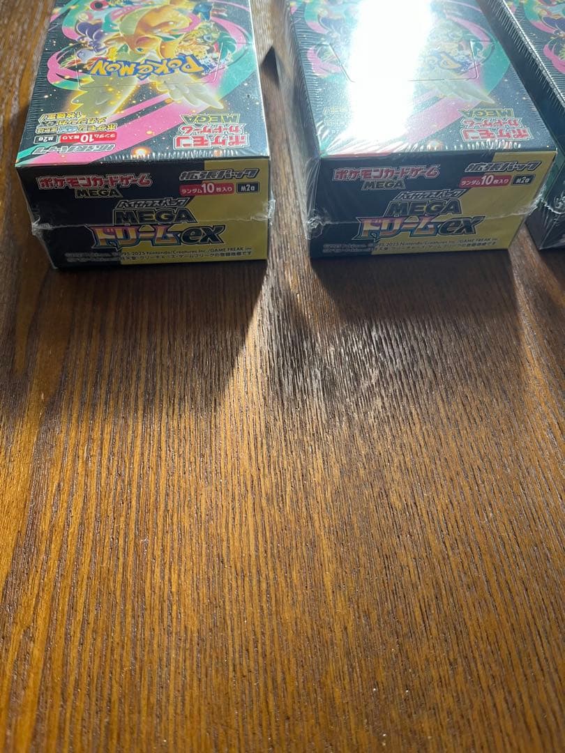 【新品未開封】ポケモンカードゲーム メガドリームEX 5BOX全てシュリンク付き