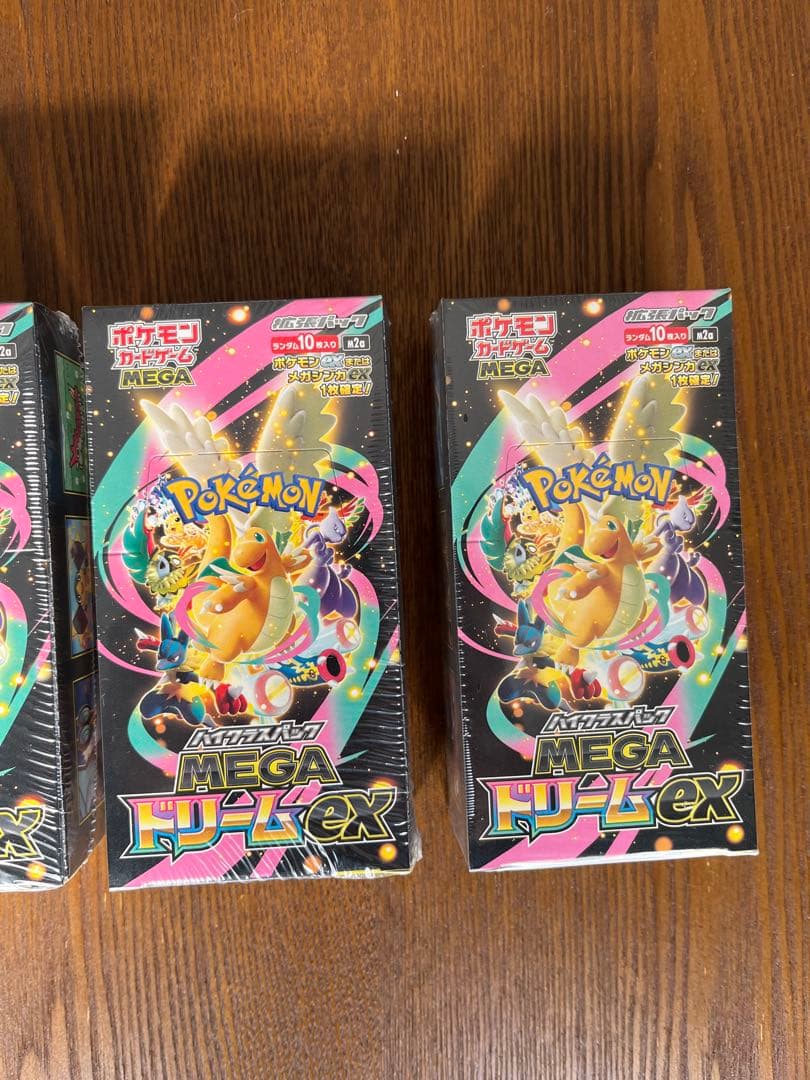 【新品未開封】ポケモンカードゲーム メガドリームEX 5BOX全てシュリンク付き