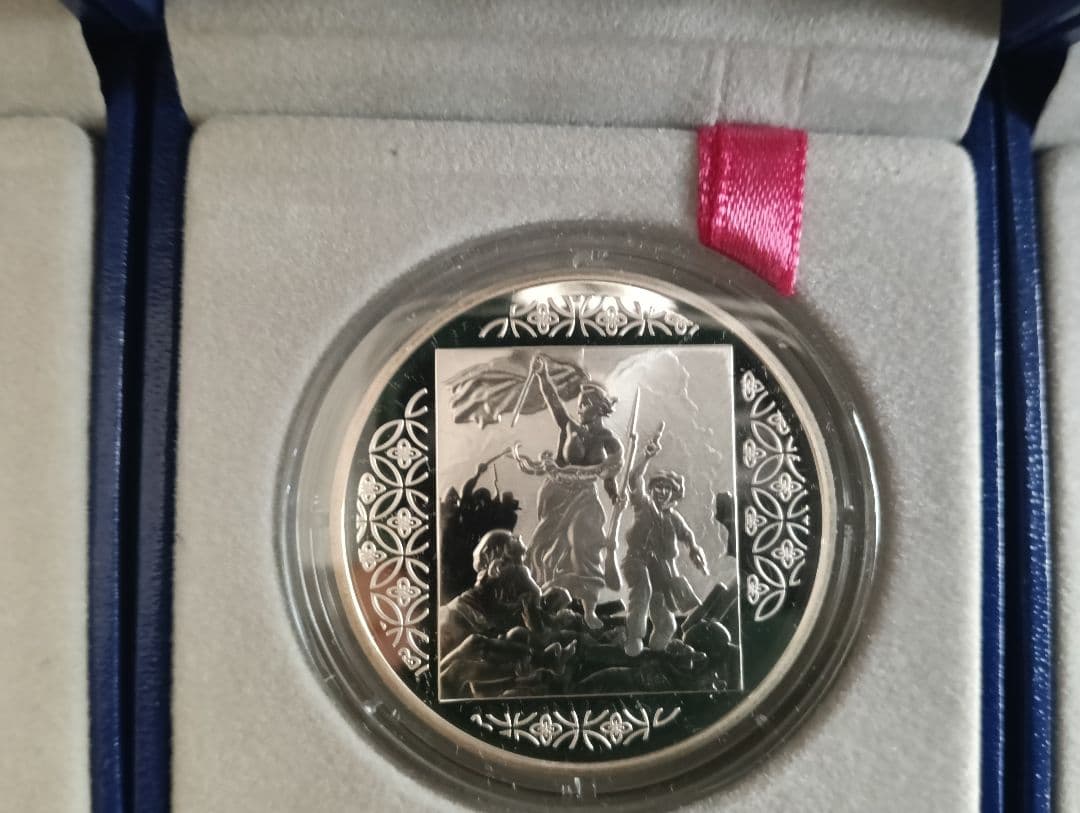 ☆掘り出し物！☆日仏修好通商条約締結150周年 プルーフ銀貨3種セット