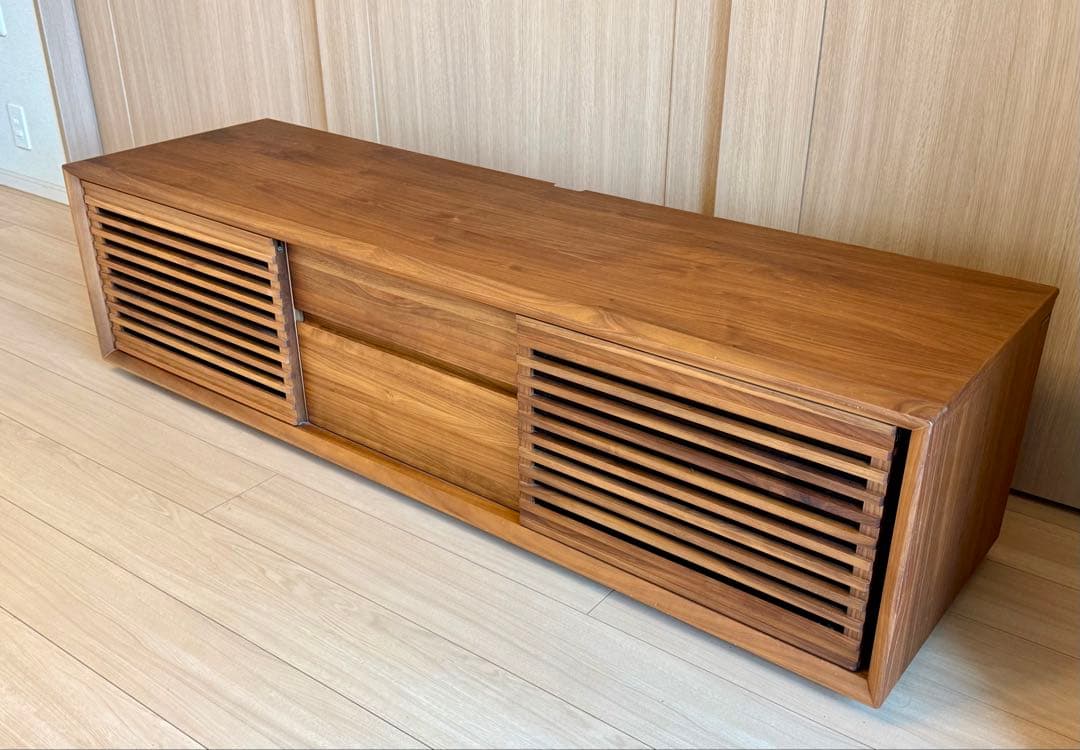 (最終値下げ・本日まで)カリモク スライドストレージTVボード QU50 送料込