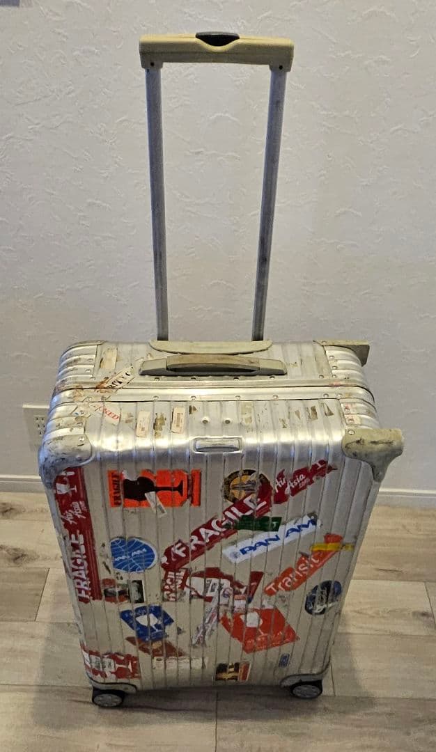 ⭐廃盤 ステッカー多数 ⭐リモワ 　トパーズ　82L　4輪スーツケース⭐
