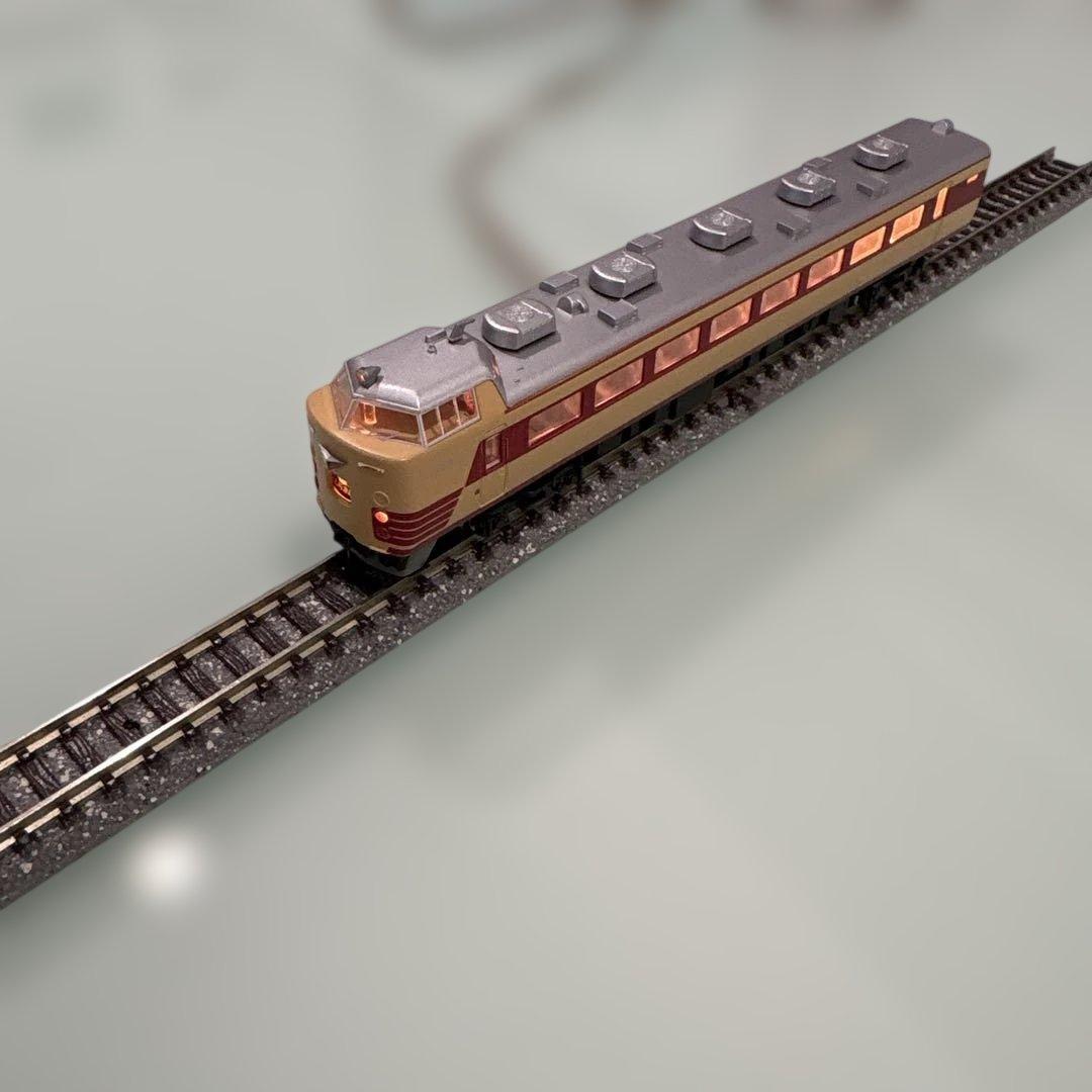 Nゲージ　カトー10-119 485系　交直両用特急電車　全車室内灯付き
