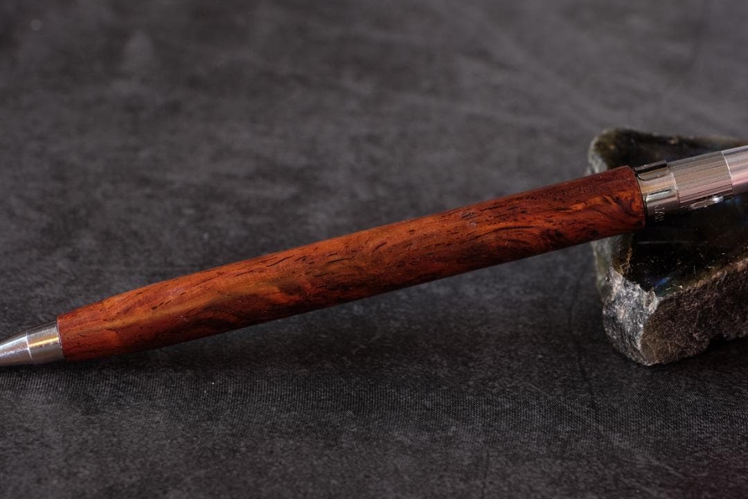 高村杢工房PG5木軸カスタムシャープペンシル0085 ホンジュラスローズ瘤