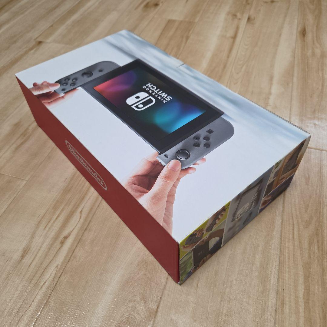 Nintendo Switch グレー 本体 ジョイコン 充電グリップ セット