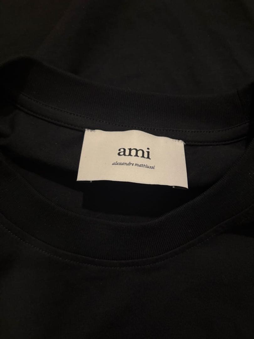 AMI PARIS アミパリス Tシャツ ブラック