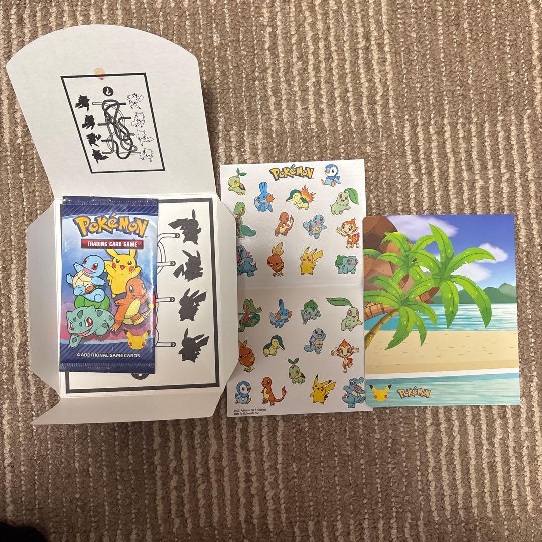 ポケモンカード25周年　マクドナルド　海外限定　パック　100パックセット