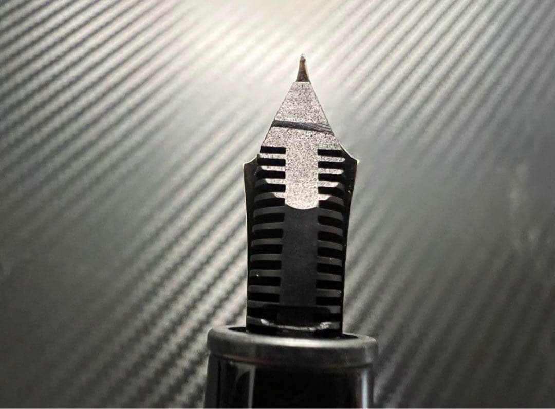 モンブラン 万年筆 美品 146 14C 全金 EF ヴィンテージ