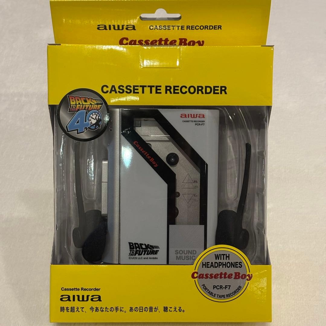 バックトゥザフューチャー ポータブルカセットプレーヤー　ドンキコラボ