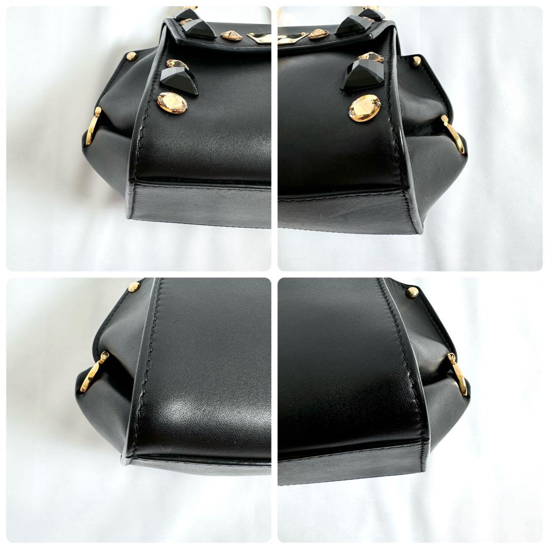 極美品【希少】フェラガモ スモールソフィア　ガンチーニ 2way バッグ