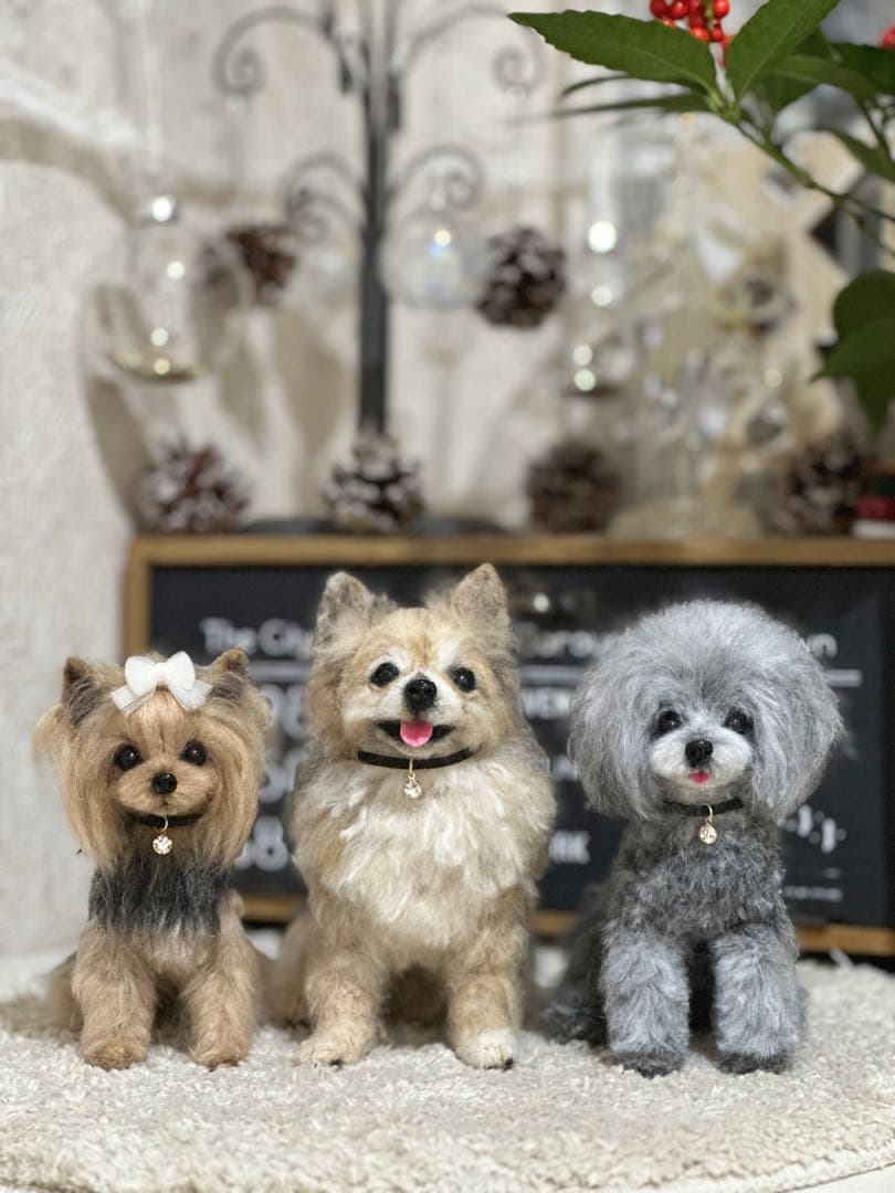 ハンドメイド 羊毛フェルト うちの子オーダー