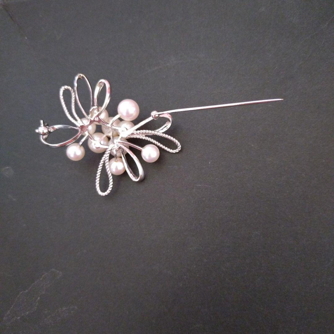 ミキモト SILVER ブローチ