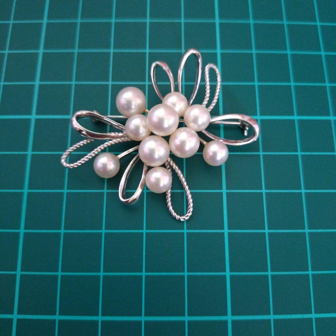 ミキモト SILVER ブローチ