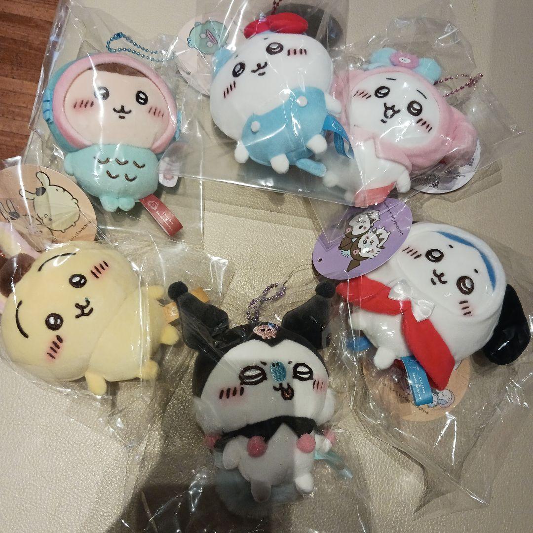 ちいかわ サンリオキャラクターズ ぷちミニマスコット 6点セット