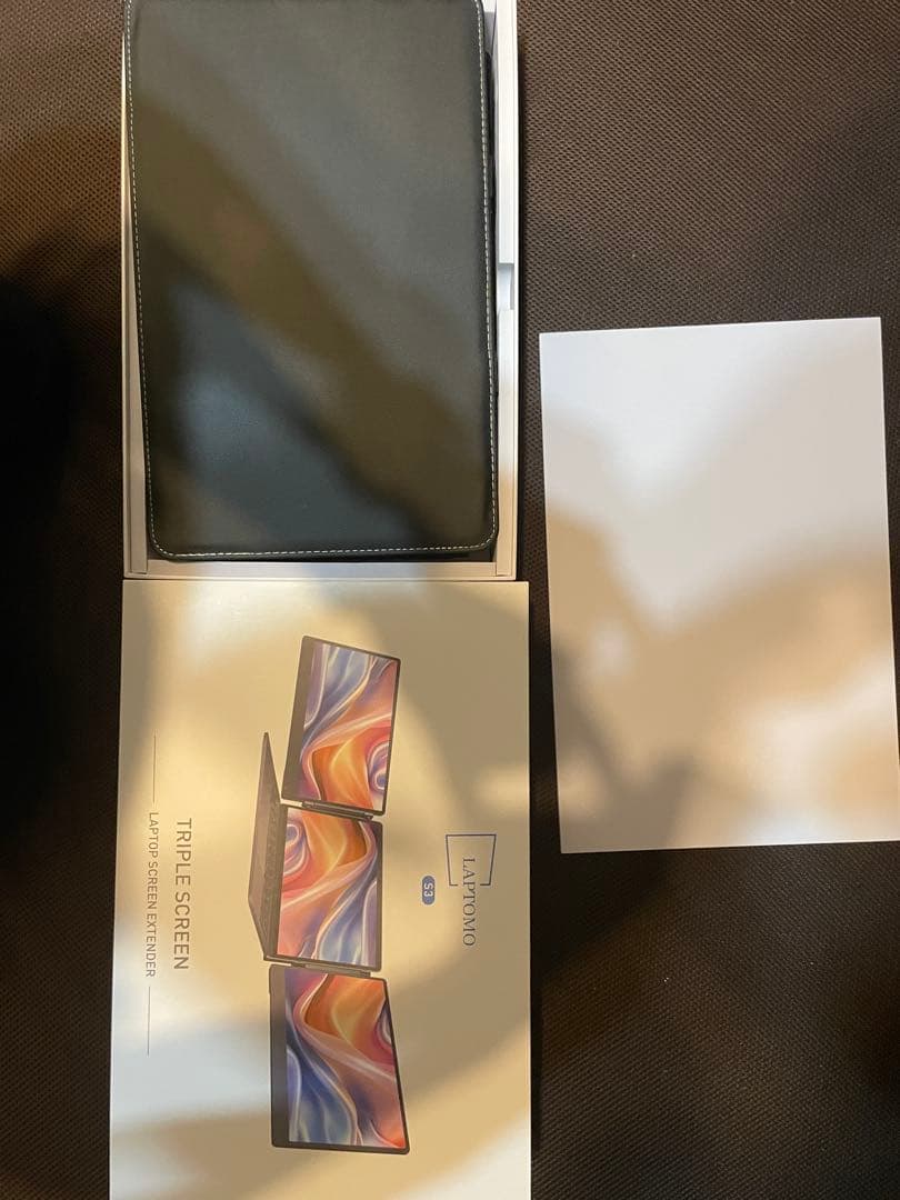 LAPTOMO S3 トリプルスクリーン拡張器　ほぼ新品