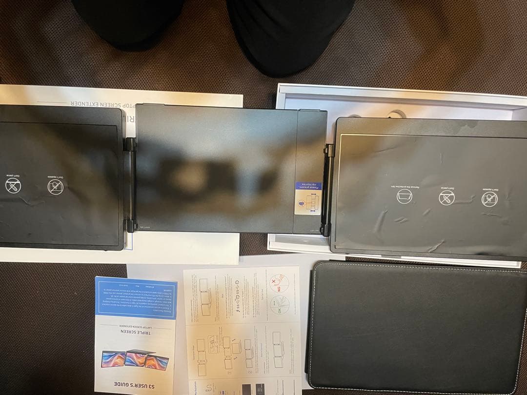 LAPTOMO S3 トリプルスクリーン拡張器　ほぼ新品