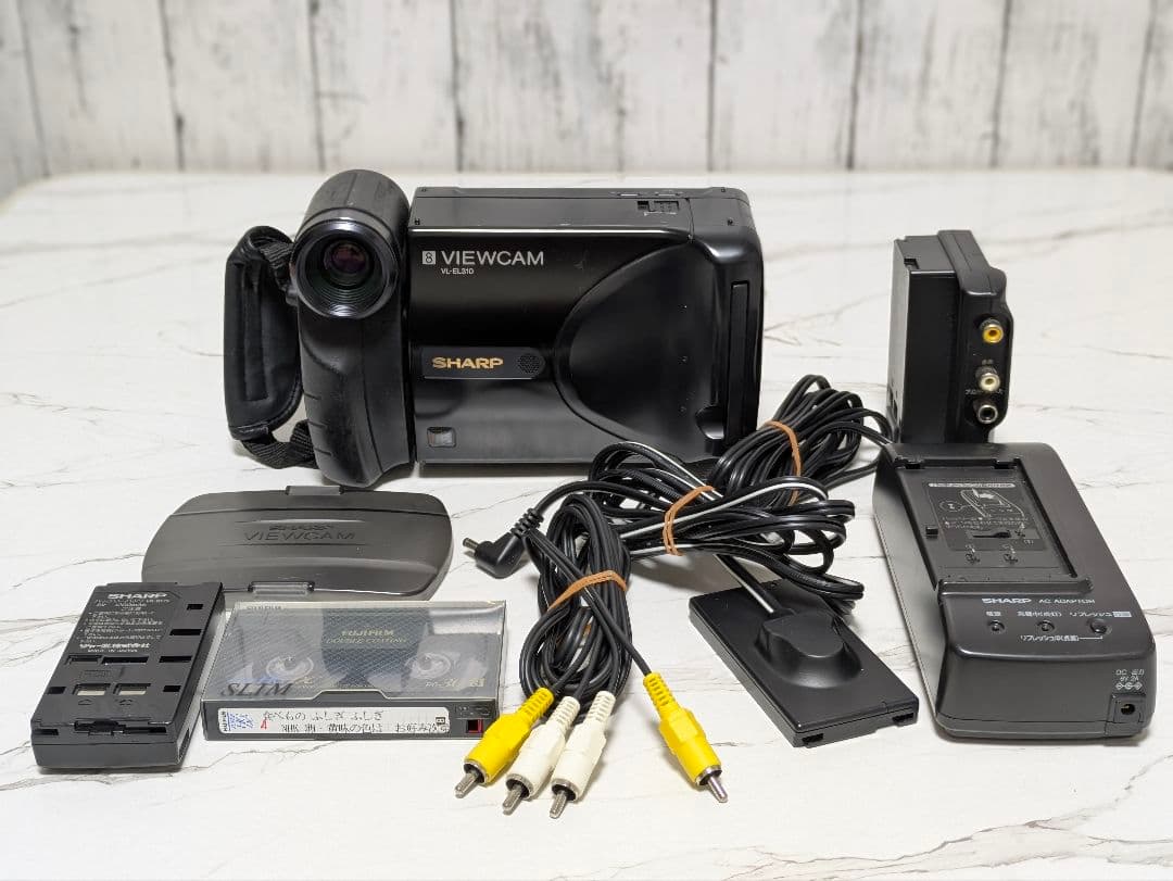 SHARP　VL-EL310　8mm対応　セット