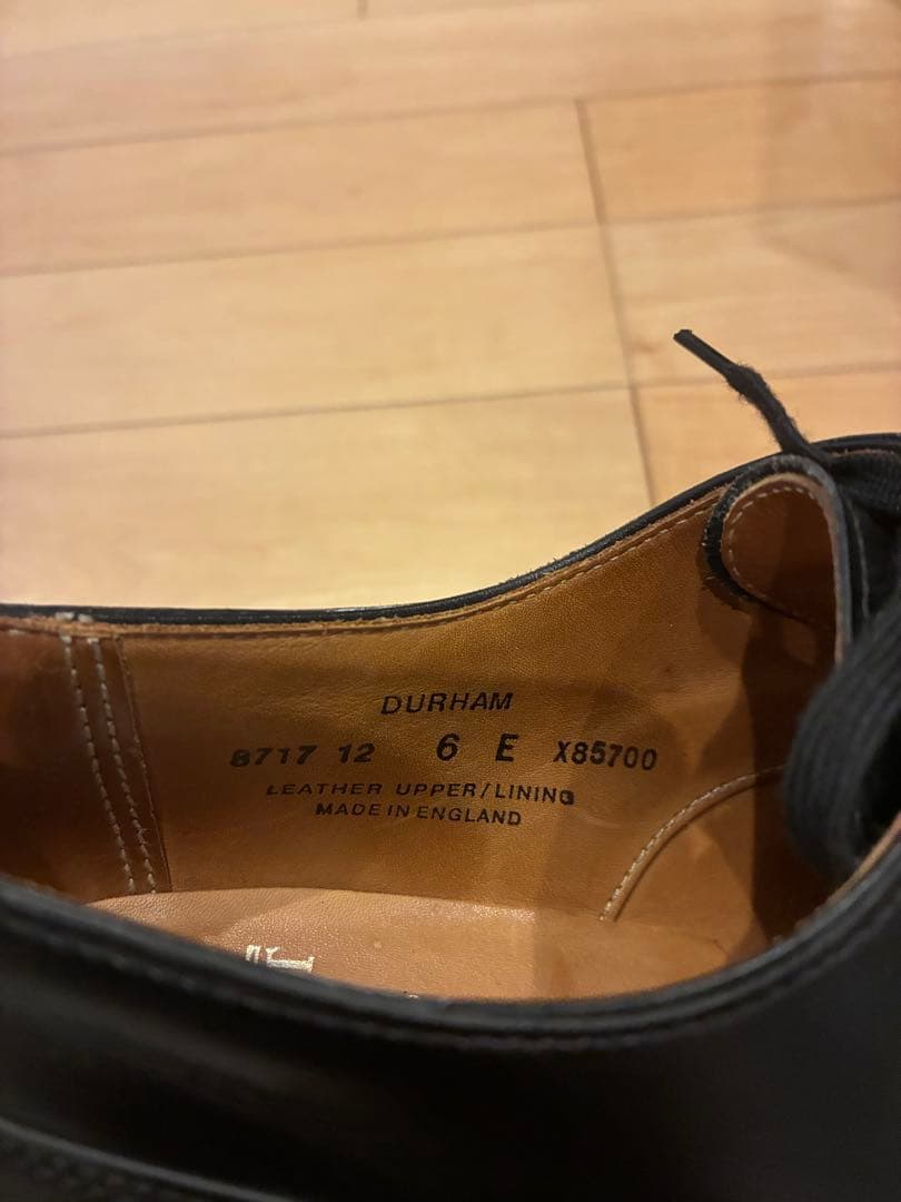 Crockett & Jones durham ダラム　6E