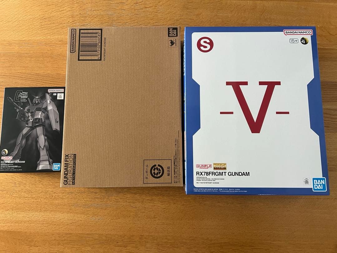 3点セットGUNDAM45FRGMT