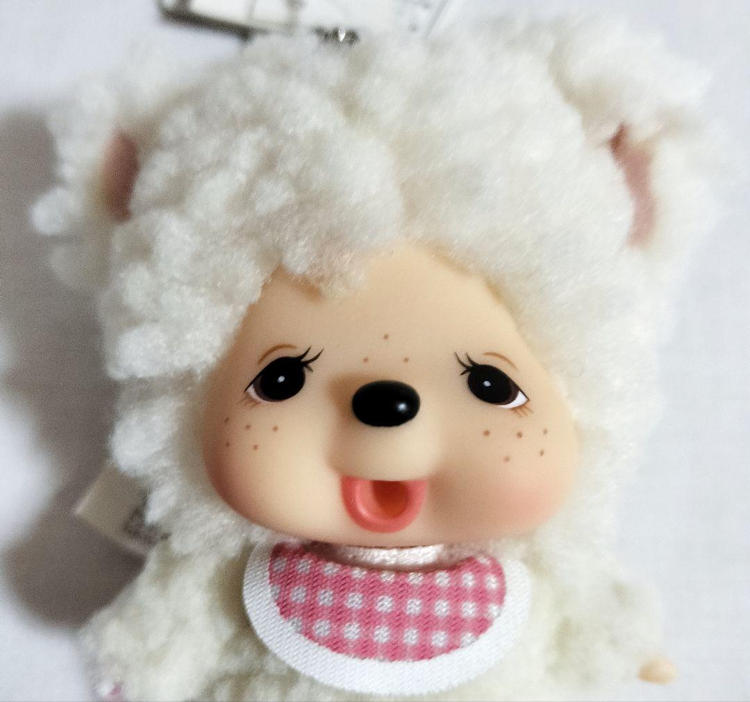 【希少】ひつじのチャム 顔でか キーチェーン モンチッチ セキグチ 羊