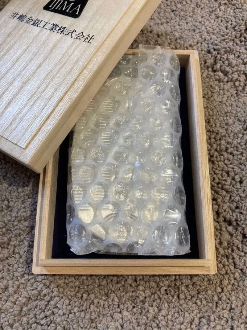 純銀 造幣局検定刻印入り小判