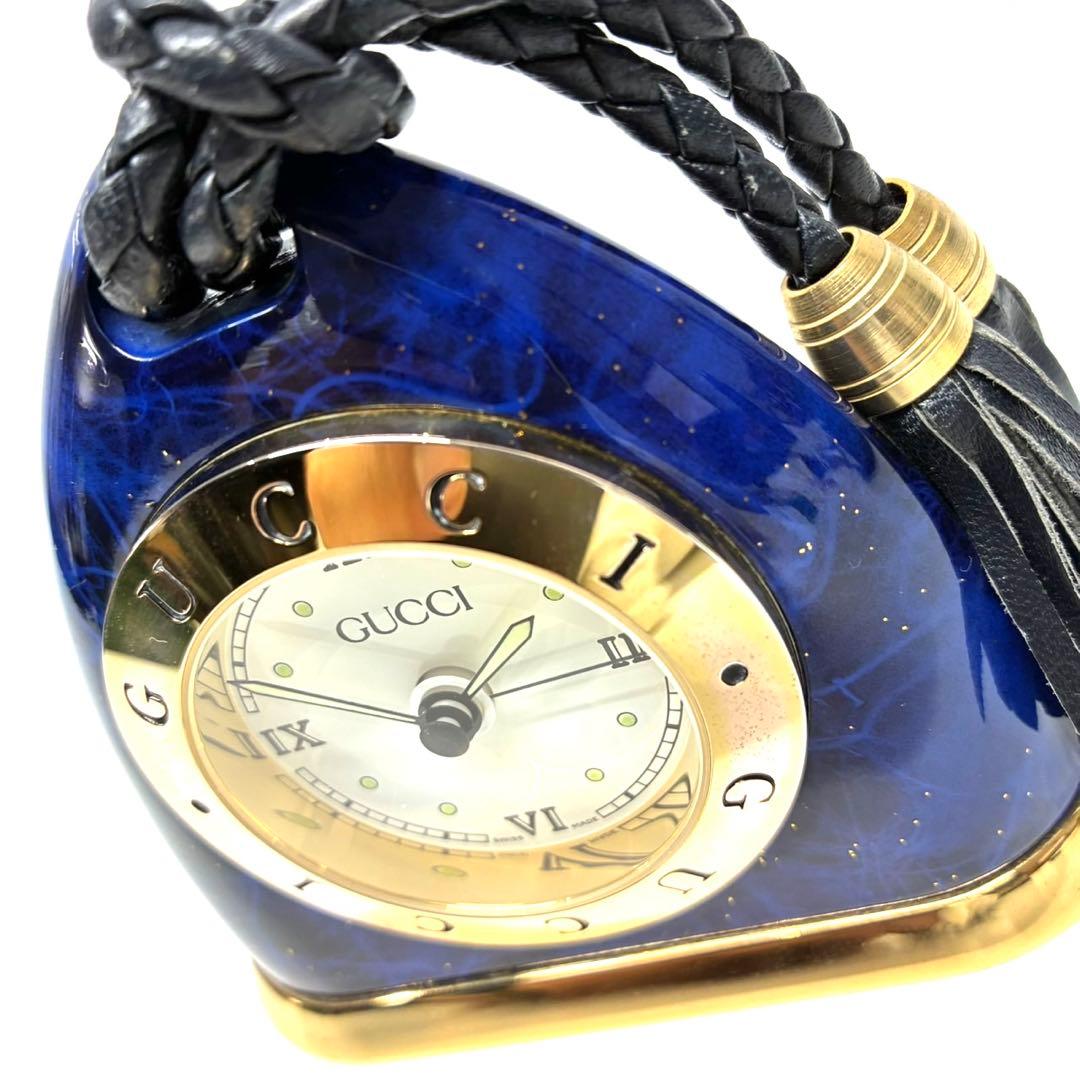 ☆レトロ☆ GUCCI置時計アラーム付き20年物