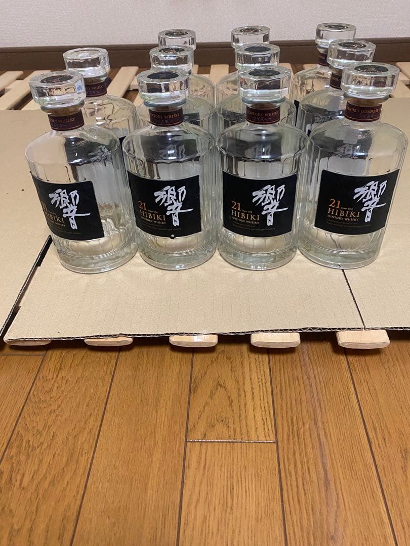 響 21年ウイスキー 空瓶11本セット