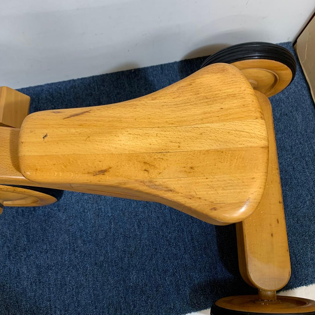 希少 木製 柏木工 KASHIWA幼児用 乗用玩具 三輪車 トライク