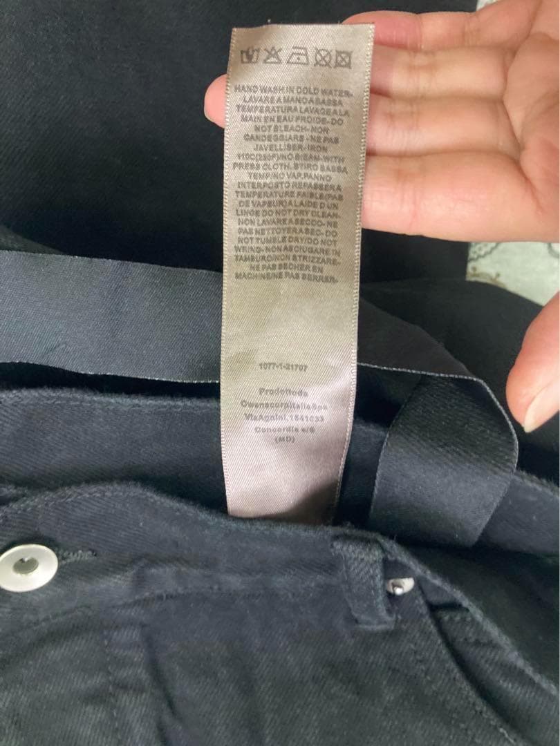 パンツ Rick Owens drkshdw bolan banana 34