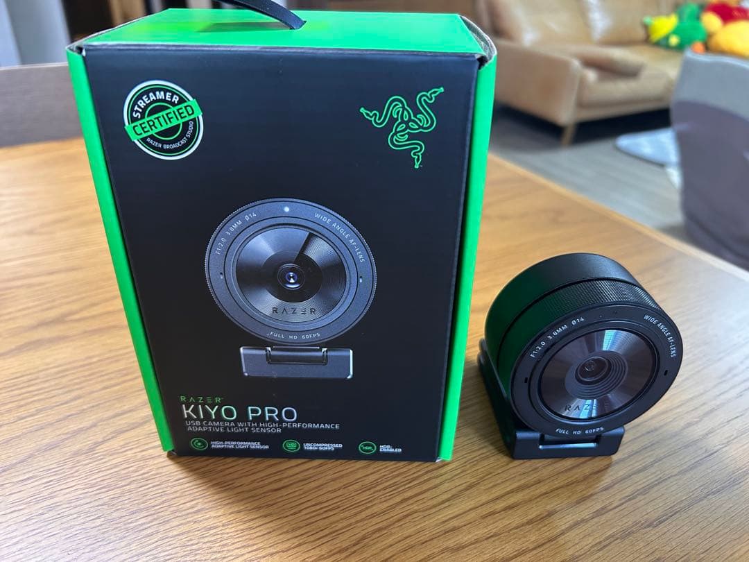 Webカメラ Razer Kiyo Pro