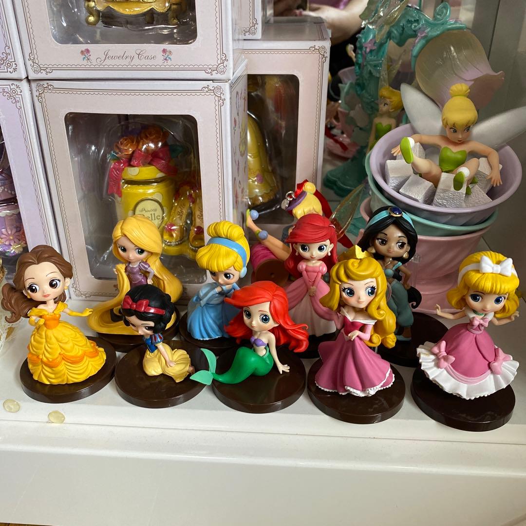 ディズニー　qposket プリンセス　セット