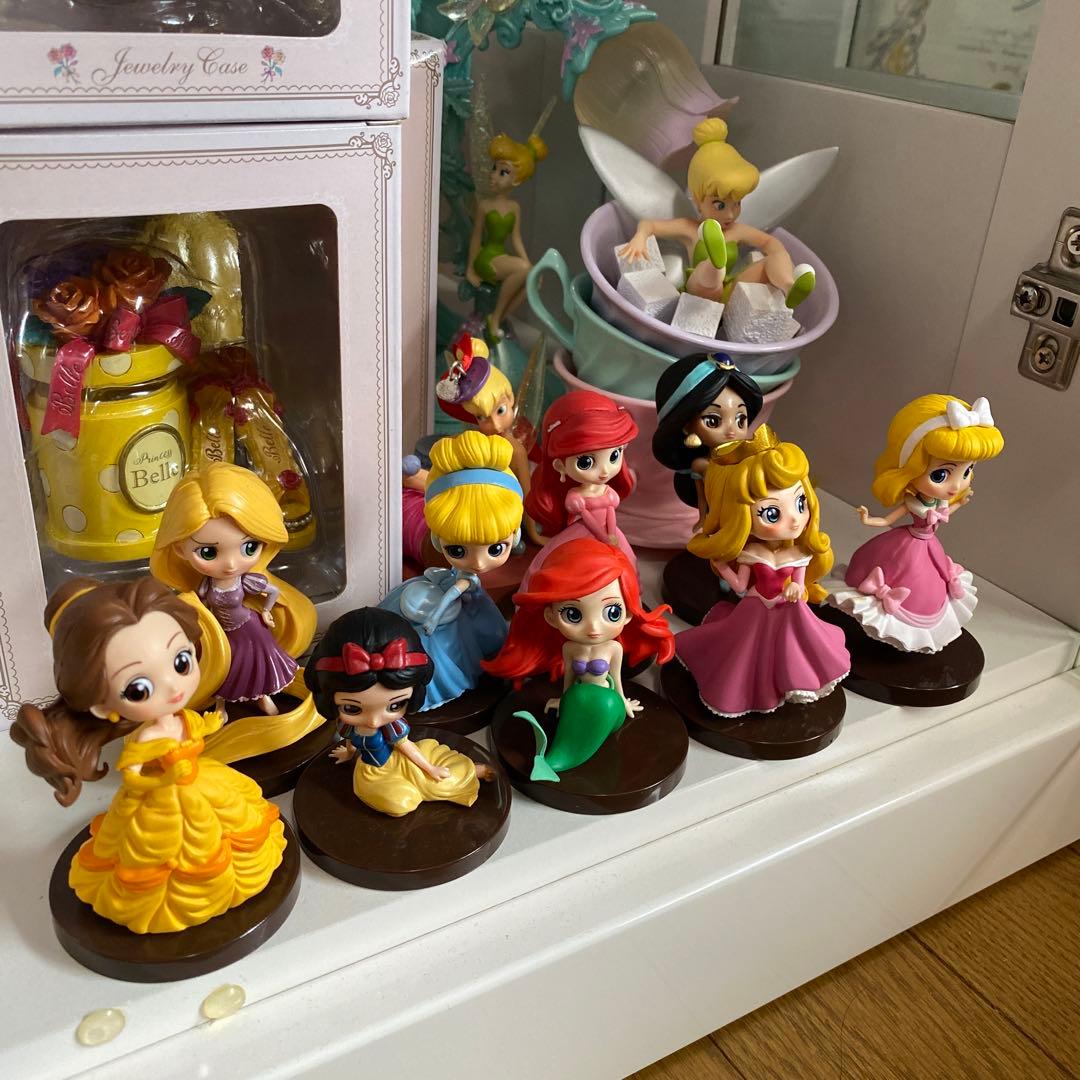 ディズニー　qposket プリンセス　セット