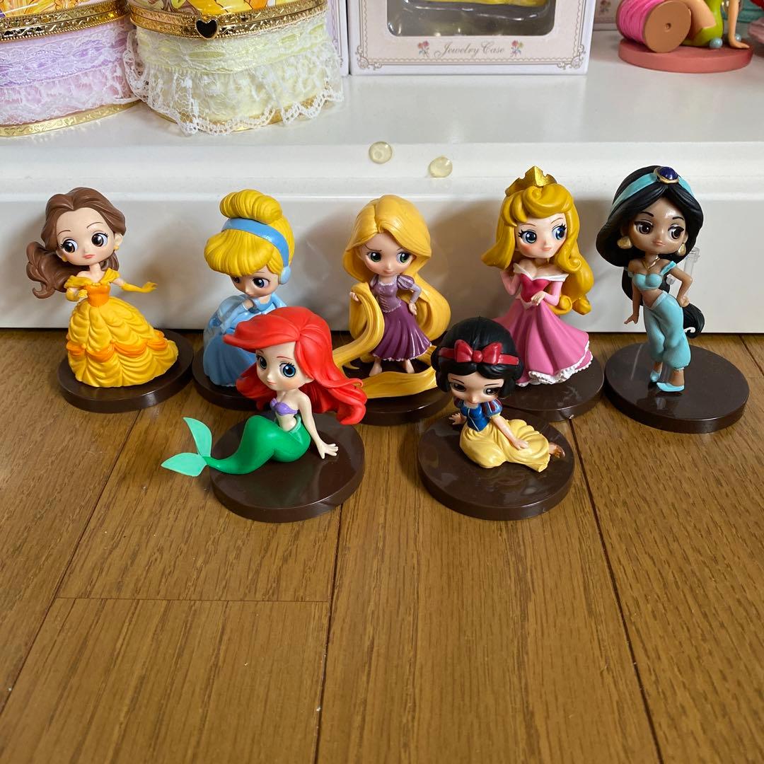 ディズニー　qposket プリンセス　セット
