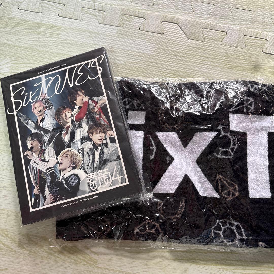 正規品　ジャニーズJr./素顔4 SixTONES盤　タオルセット