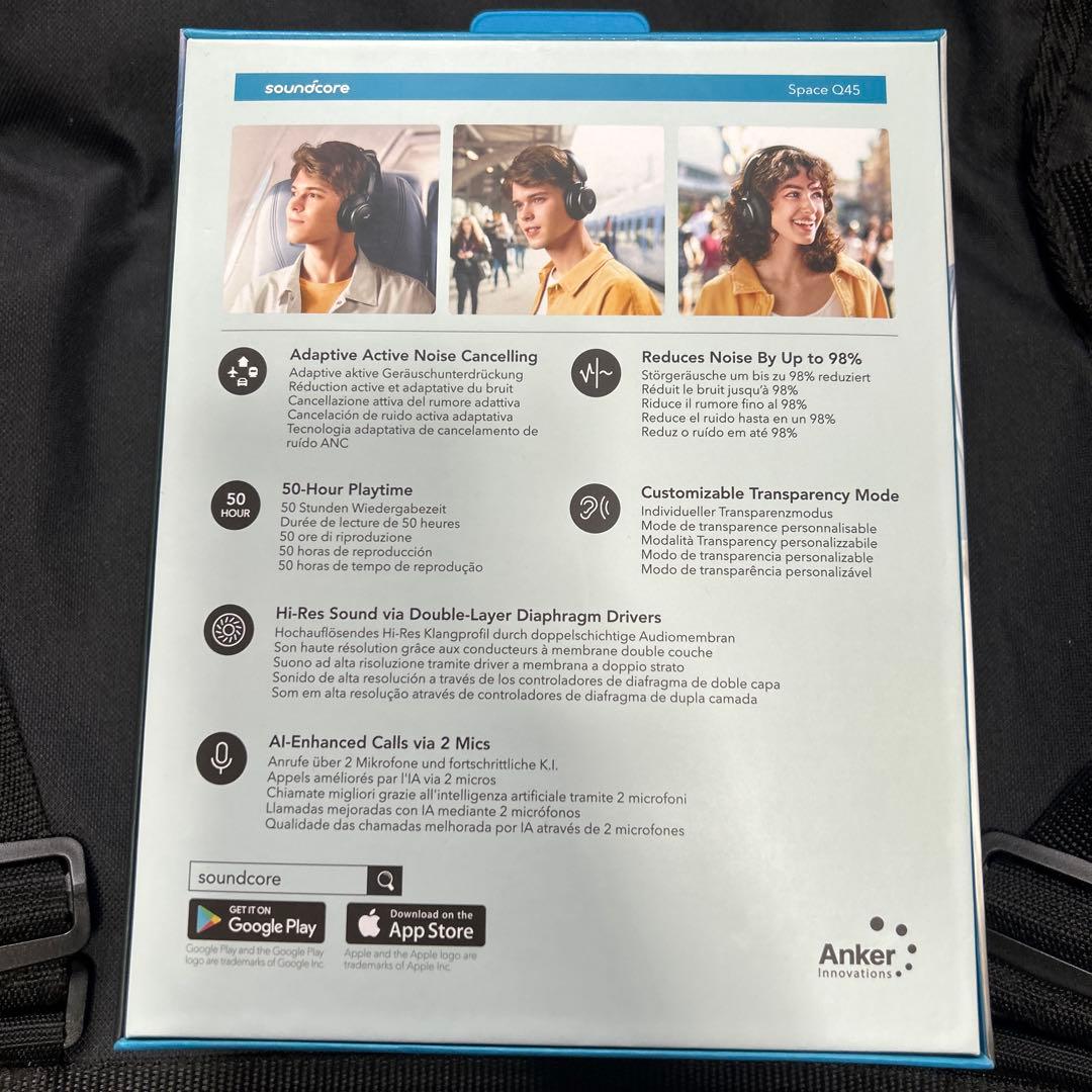 期間限定値下げ‼️soundcore Space Q45 ワイヤレスヘッドホン