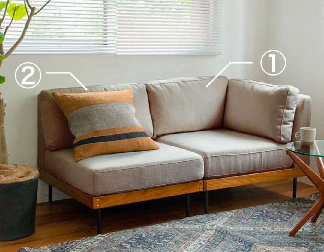 JOURNAL STANDARD FURNITURE LILLE SOFA ②