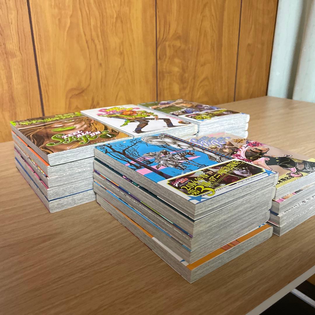 【美品】ジョジョ 80冊セット　1部〜7部完結　+ スティールボールラン全巻