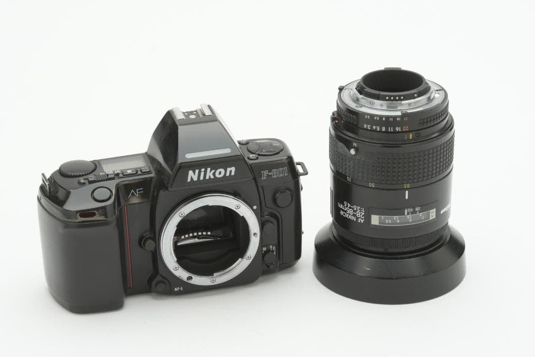 Nikon F-801 AF 一眼レフカメラ 28-85ｍｍズームレンズ付き