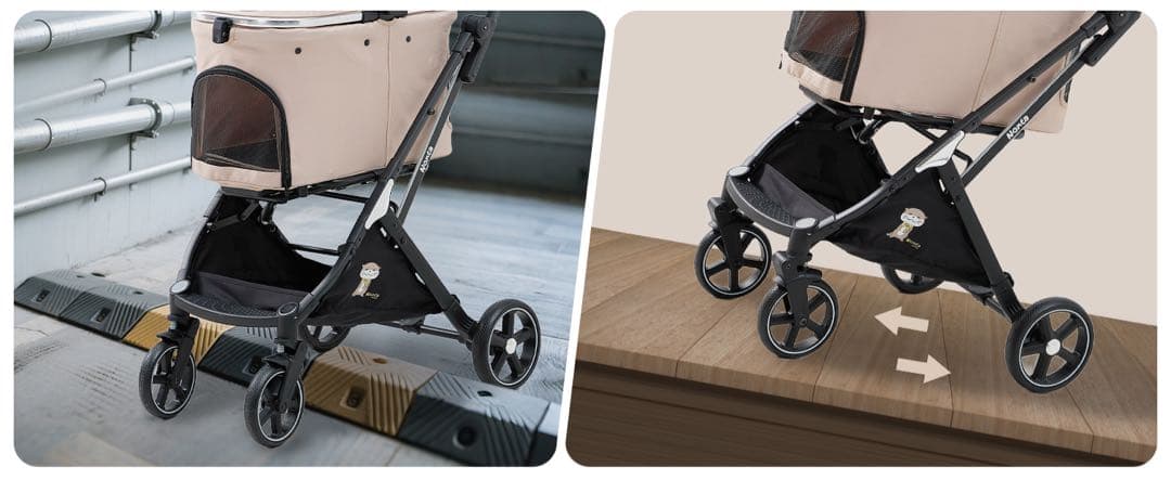 自立型 ペットカート 折りたたみ 分離式 犬猫兼用