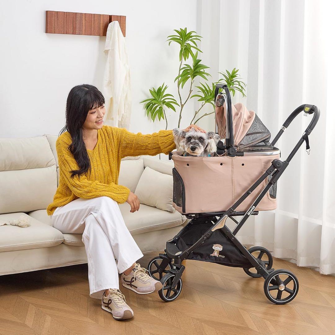 自立型 ペットカート 折りたたみ 分離式 犬猫兼用