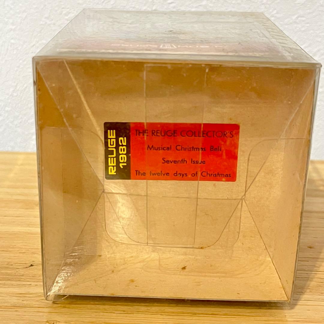 未使用　REUGE リュージュ　クリスマスベル　オルゴールベル　1982年