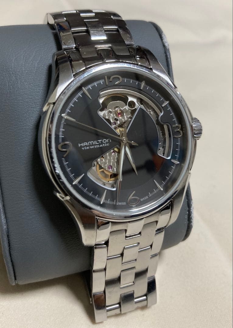 HAMILTON ハミルトン ジャズマスター オープンハート 自動巻き 黒