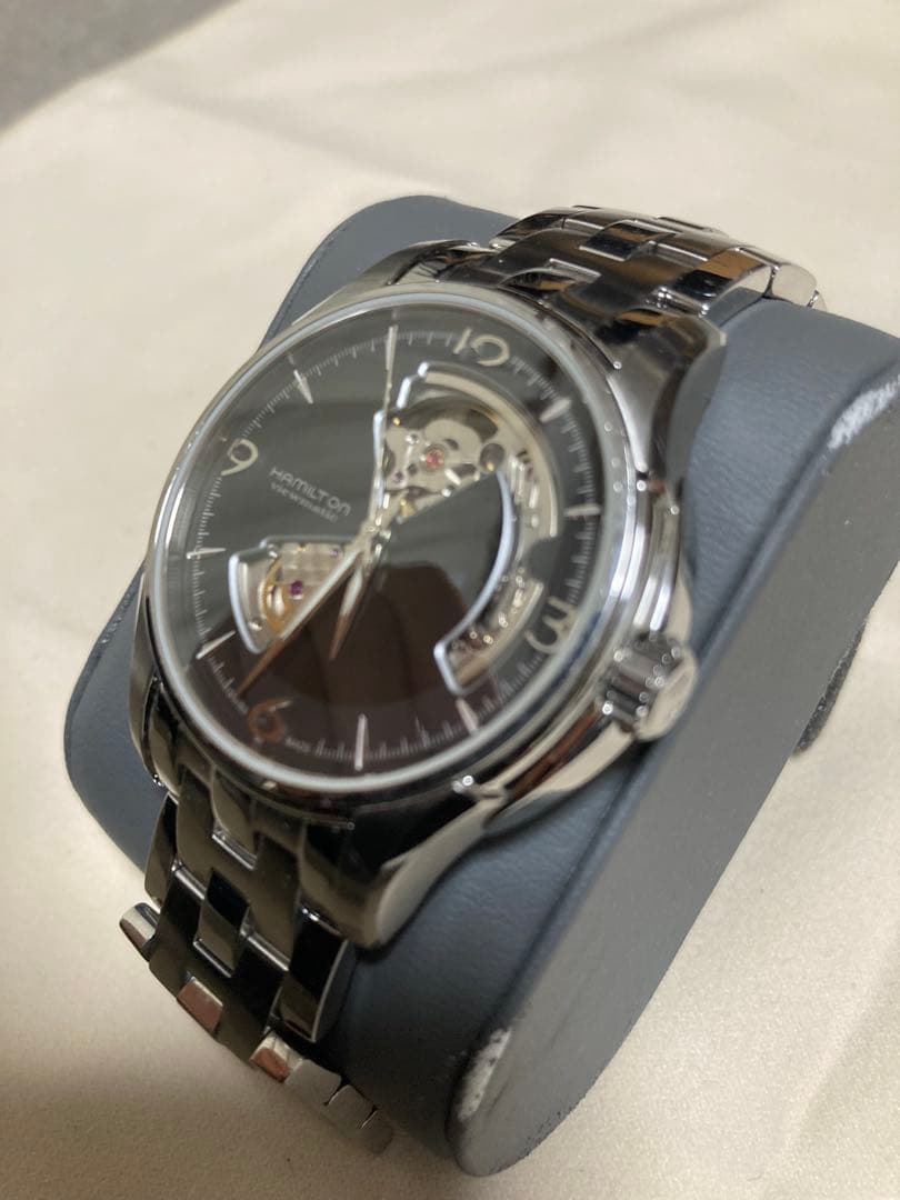 HAMILTON ハミルトン ジャズマスター オープンハート 自動巻き 黒