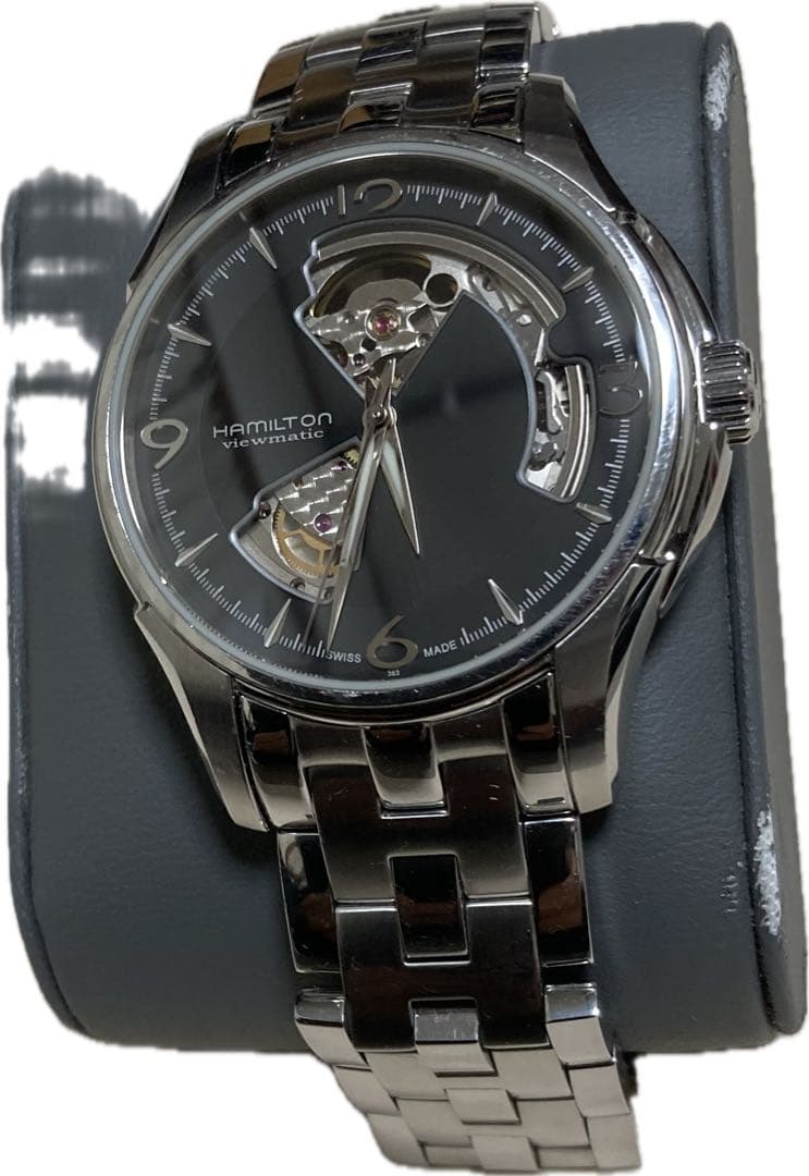 HAMILTON ハミルトン ジャズマスター オープンハート 自動巻き 黒