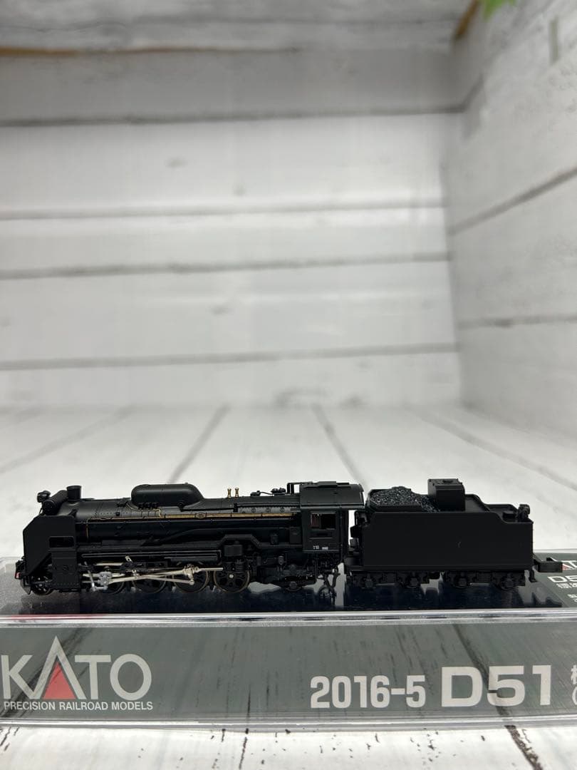 KATO D51 Nゲージ 標準形（東北仕様） 蒸気機関車 2016-5