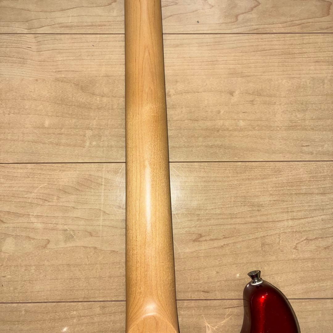 ラメ！調整済み！プレイテックのストラトキャスタータイプエレキギターです