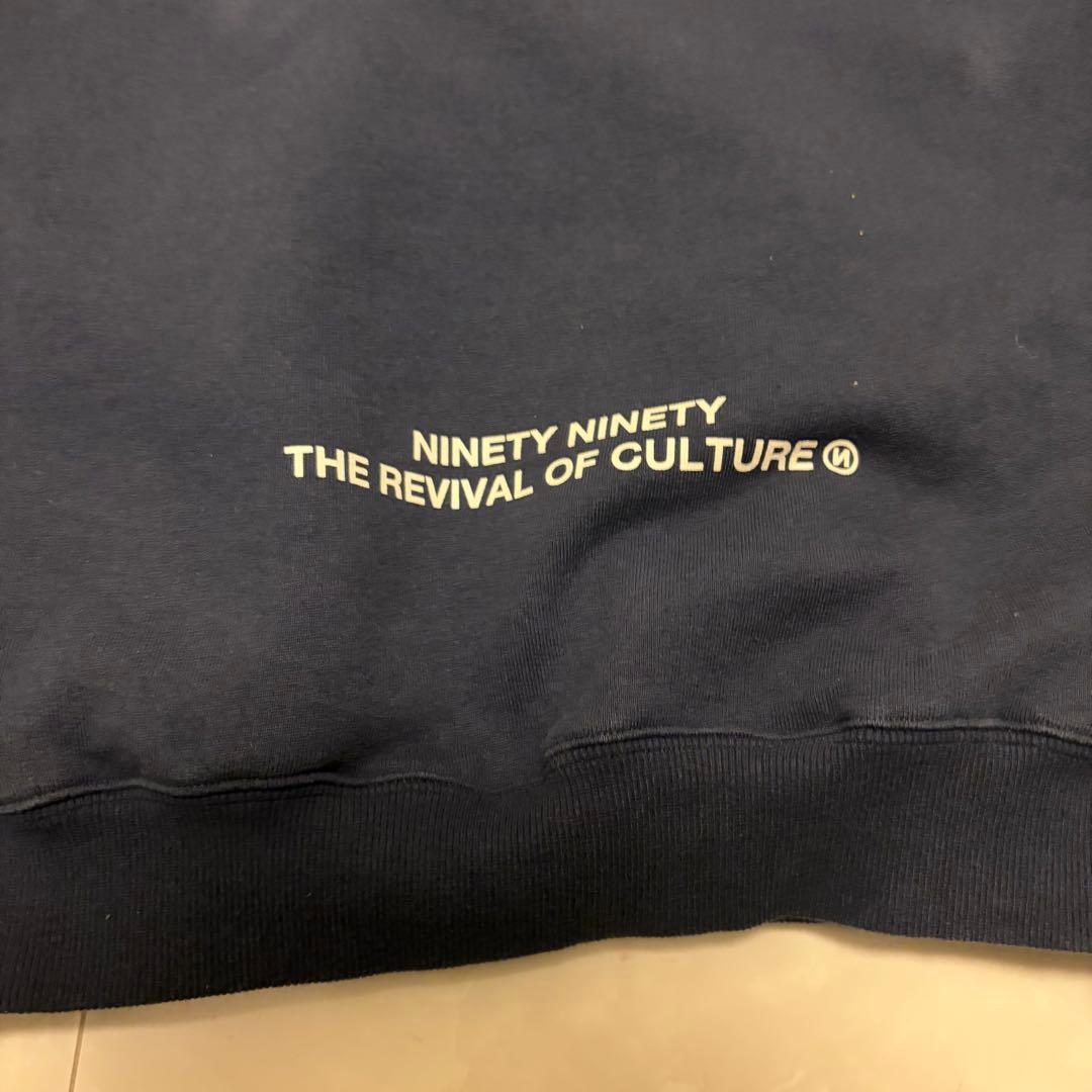 【最終値下げ！】9090 ネイビー パーカー スウェットパンツ セットアップ L